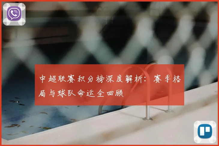 中超联赛积分榜深度解析:赛季格局与球队命运全回顾